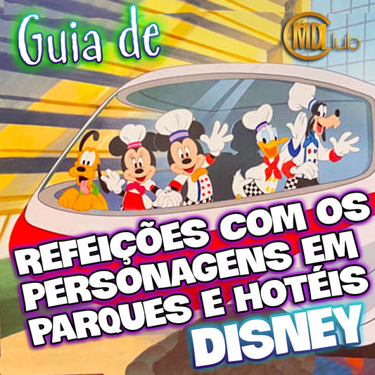 Refeições com personagens